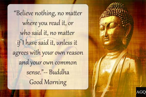 Good Morning Buddha Quotes on Life