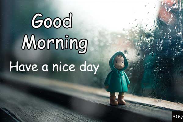 good morning rainy images