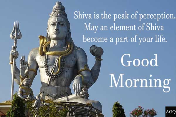 lord shiva good morning images with quotes