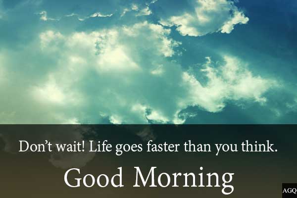 Good Morning Sky Images with English quotes