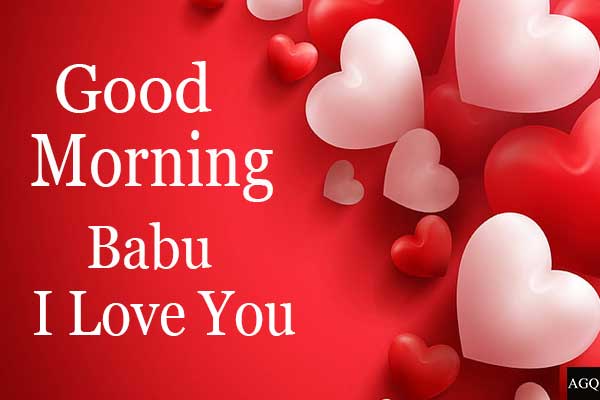 Good morning Babu images with Hearts