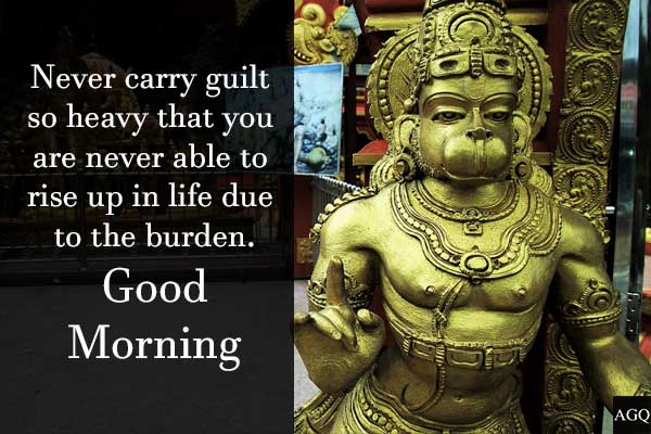 good morning hanuman images with quotes