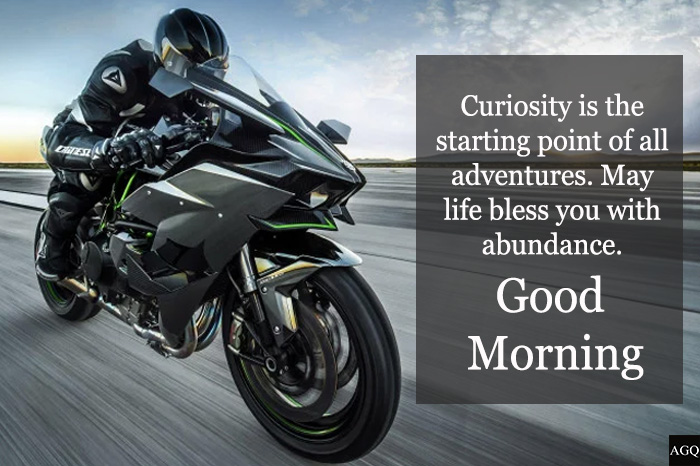 Good morning bike images with quotes