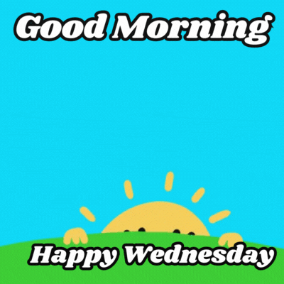 Good Morning Happy Wednesday gif images