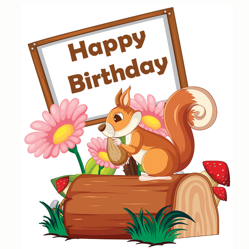 Happy Birthday Chipmunk Image 5