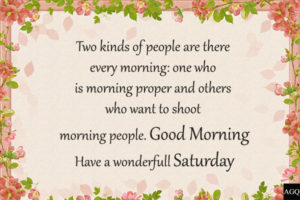 good morning Saturday messages