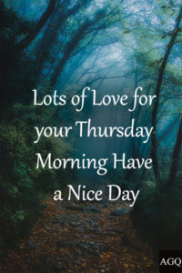 Good Morning Thursday Wishes