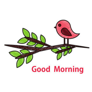 Good Morning clipart sparrow on tree