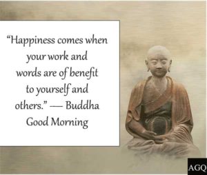 Good Morning Buddha Quotes With Images on Happiness