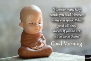 Good Morning Buddha Quotes spiritual
