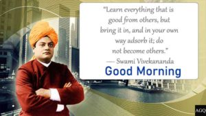 good morning inspirational quotes swami vivekananda on life
