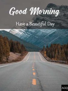 good morning mountain images road