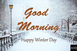good morning winter images happy winter day