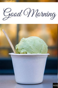 good morning ice cream images for mobile
