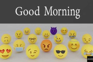 Good morning Different smiley images