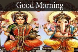 Good Morning Ganesh and lakshmi devi Images
