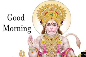 good morning hanuman image