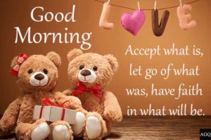 teddy good morning images free