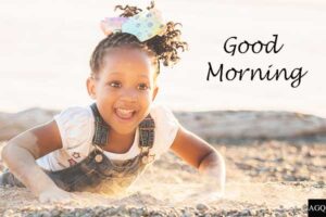 African American good morning photo