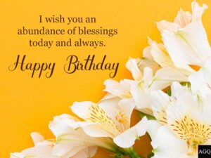 Free Happy Birthday Lily Flowers Images