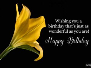 Happy Birthday Lily Flowers Images