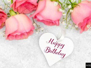 Happy Birthday Pink Rose Images 1
