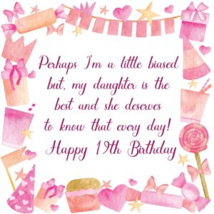 Happy 19th Birthday Daughter Image 1