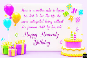 Happy birthday to my daughter in heaven images from mom