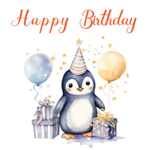 Happy Birthday Penguin Image 8