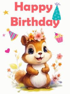 Happy Birthday Chipmunk Image 6